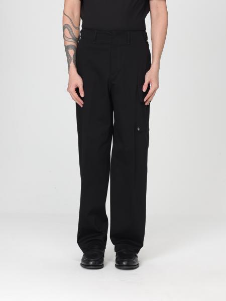 New Rich Cotton Gabardine Trousers Fendi