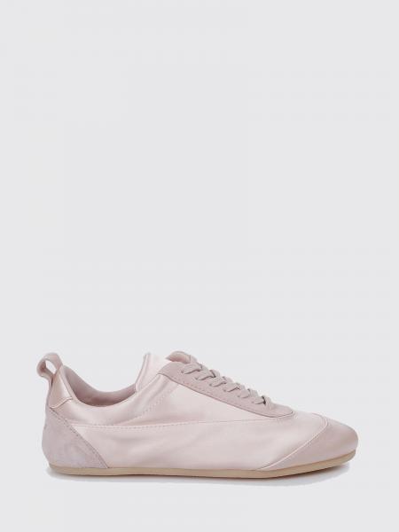 Etage Jil Sander Satin and Suede Sneakers
