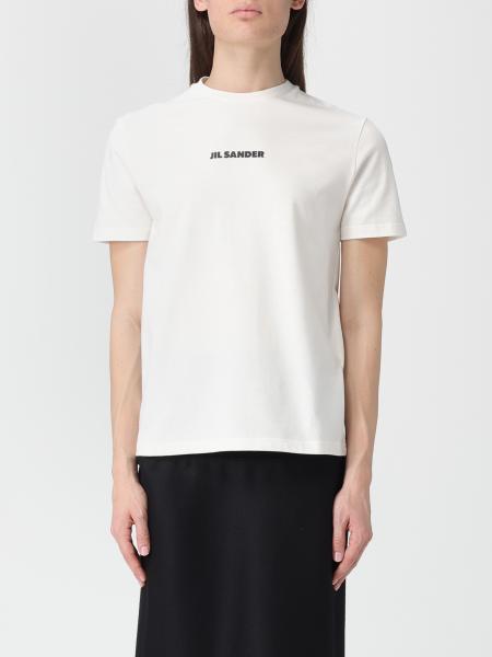 T-shirt basic Jil Sander in cotone con logo