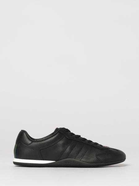 Shift Leather Sneakers Gucci