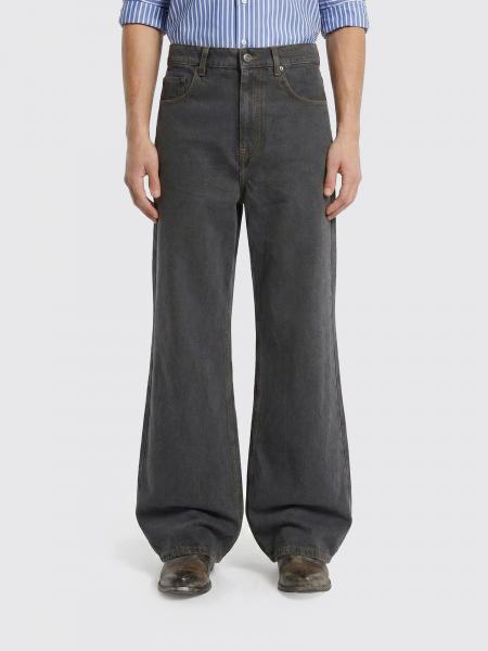 Used Denim Wide Leg Jeans Golden Goose
