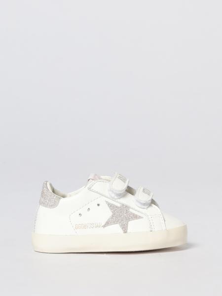 Baby school nappa upper and list glitter star