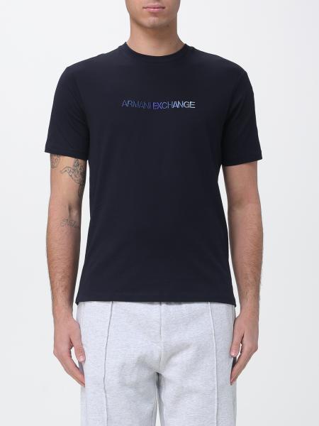 Cotton T-shirt with Logo Armani Exchange