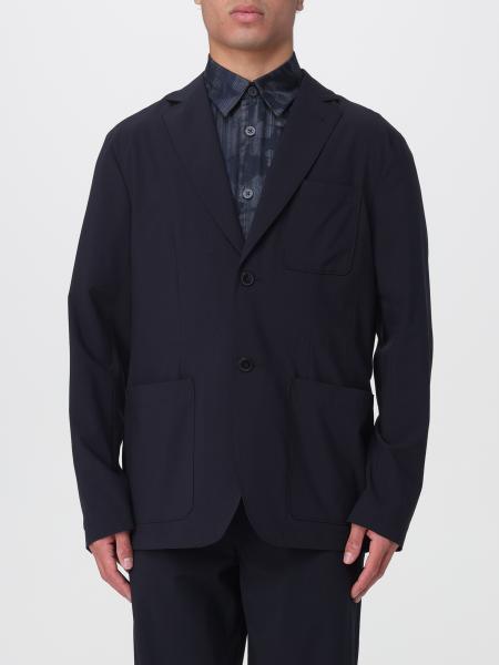 Einreihiger Viskosemischung Blazer Armani Exchange