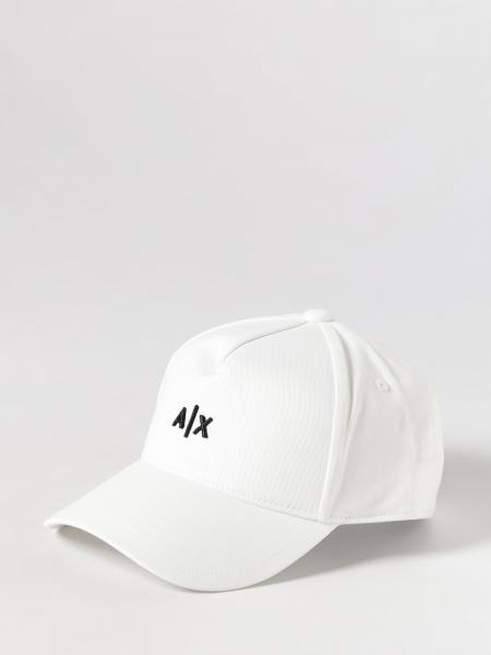 Cappello Armani Exchange in cotone con logo ricamato