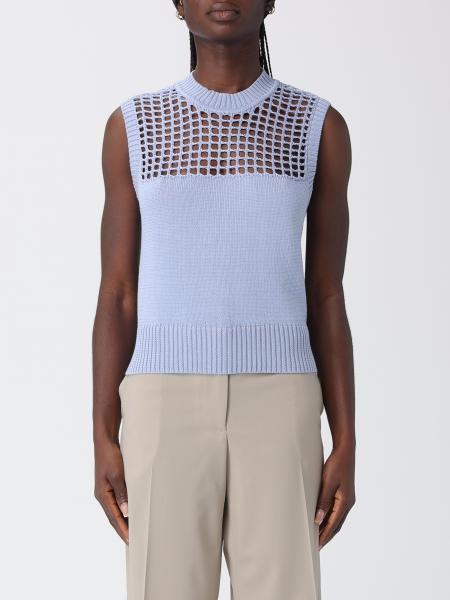 Armani Exchange コットンメッシュニットトップ