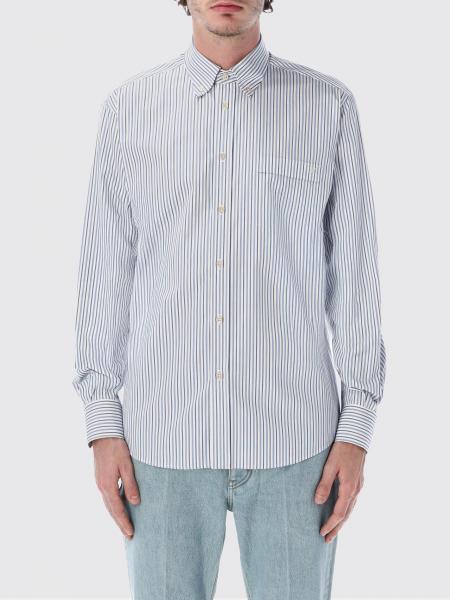 Striped Cotton Casual Shirt Valentino