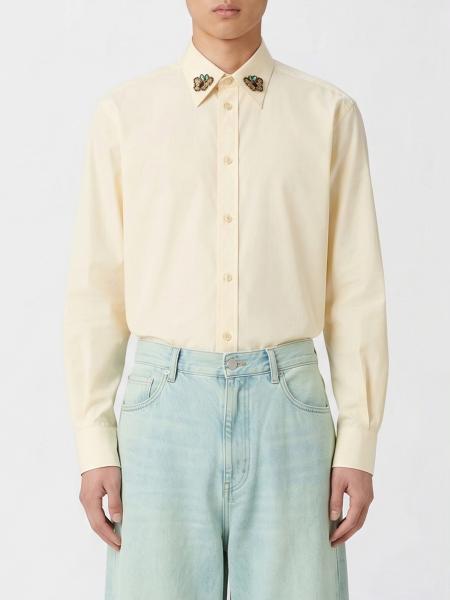 Cotton Shirt with Appliqués Valentino