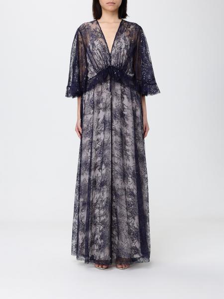 Long Lace Dress Alberta Ferretti