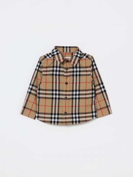 Burberry Cotton Shirt with Vintage Check Print