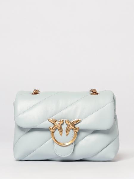 Borsa Love Puff Mini Pinko in nappa matelassè