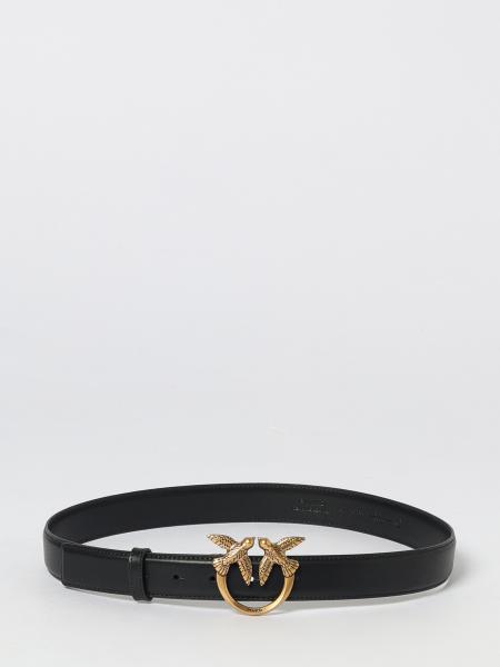 Ceinture Love Berry en cuir Pinko