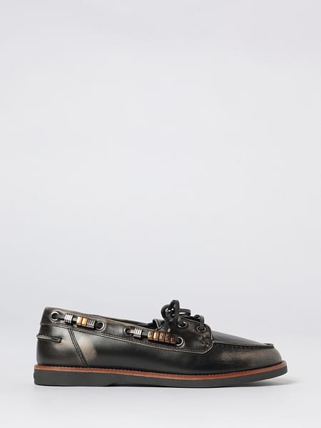 Grace 01 Boat Loafers in Leather Pinko