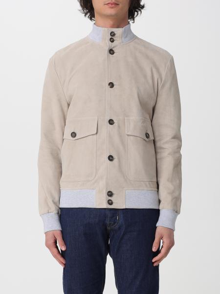 Vastarino Suede Bomber Jacket Eleventy