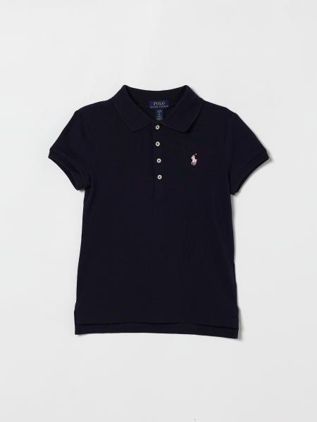 Polo in cotone Piquet con logo Polo Ralph Lauren