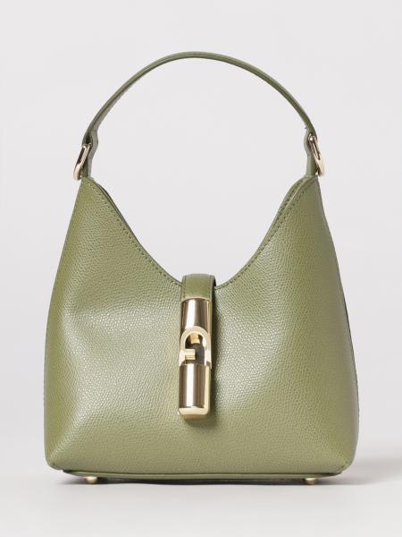 Iride Grained Leather Bag Furla
