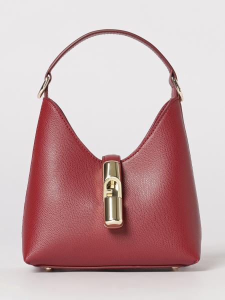 Iride Grained Leather Bag Furla