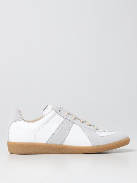 Men's Maison Margiela: Maison Margiela Replica leather sneakers