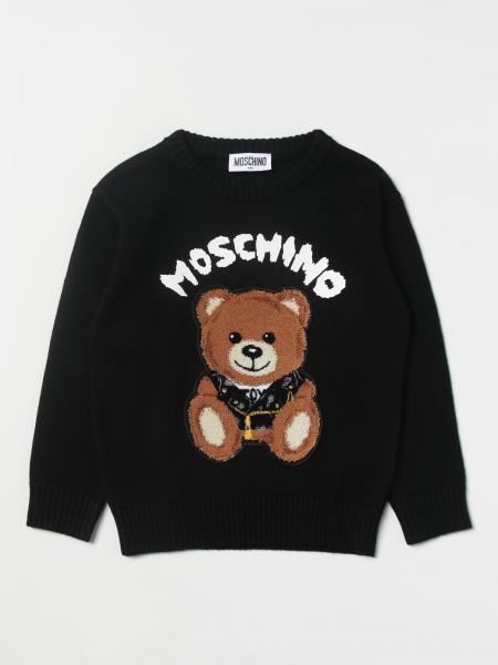 Moschino: Pull garçon Moschino Kid