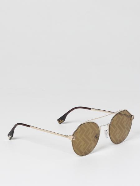 Fendi: Occhiali da sole Fendi in metallo