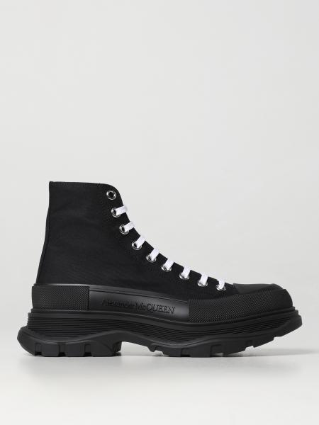 Tread Slick Alexander McQueen canvas boots