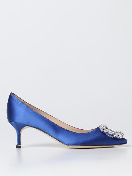 Hangisi Manolo Blahnik décolleté in satin