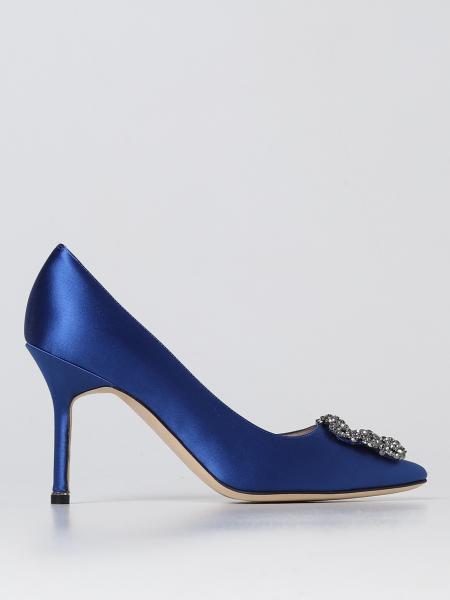 Hangisi Manolo Blahnik décolleté in satin