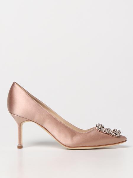 Manolo Blahnik décolleté in satin