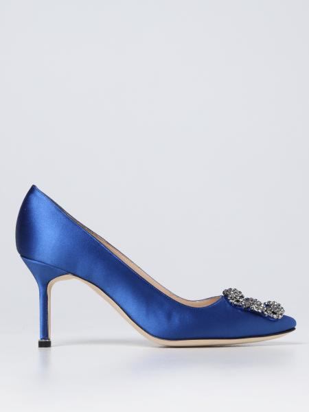 Hangisi Manolo Blahnik décolleté in satin