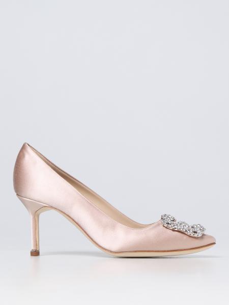 Hangisi Manolo Blahnik décolleté in satin