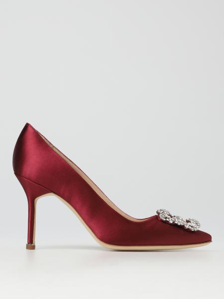 Hangisi Manolo Blahnik décolleté in satin