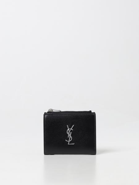 Saint Laurent Cassandre leather wallet