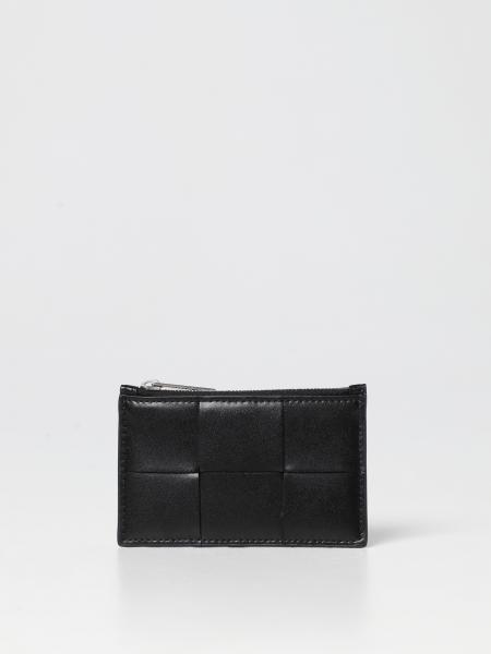 Bottega Veneta intrecciato leather credit card holder