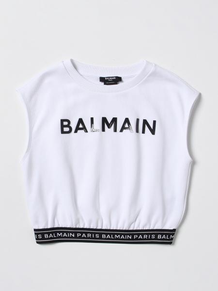 발망(BALMAIN): 스웨터 여아 Balmain Kids
