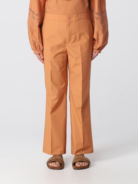 Twinset pants in stretch cotton