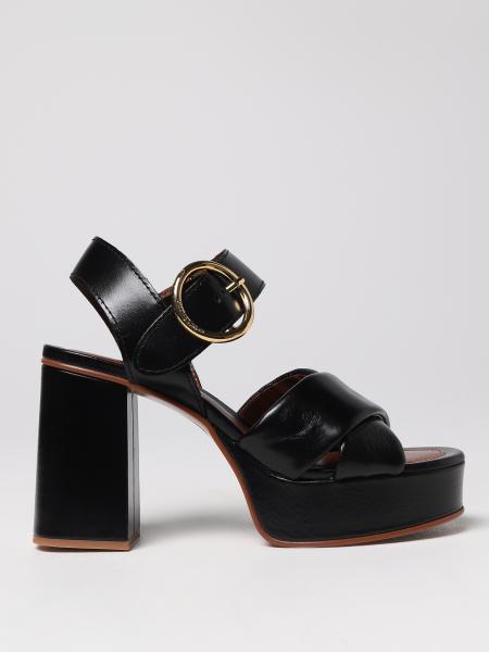 See by Chloé New Gaucho sandals in nappa leather