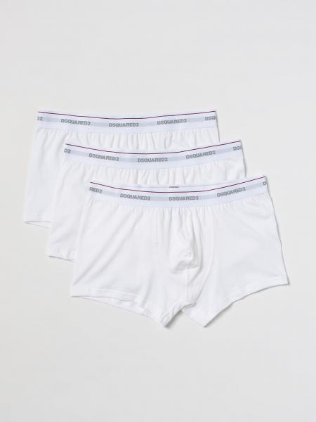 Set of 3 Dsquared2 trunks in stretch cotton