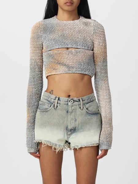 Off-White: Off-white viscose top