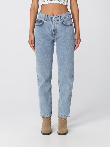 Amish donna: Jeans Amish in denim