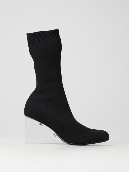 McQueen ankle boot in stretch knit