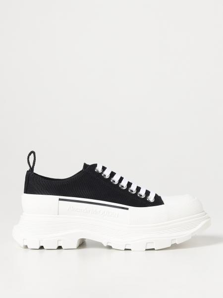 Shoes for women: Alexander McQueen Tread Slick sneakers in canvas