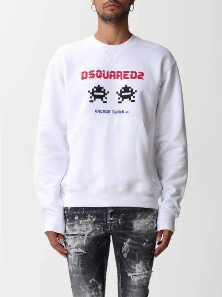 Dsquared2 Arcade Twins cotton sweatshirt