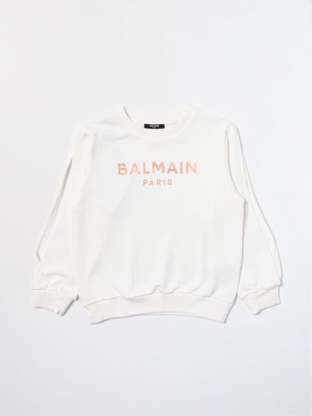 Balmain: Pullover Mädchen Balmain Kids