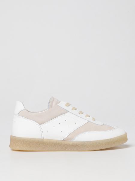 Sneakers 6 MM6 Maison Margiela in pelle con cucitura a filo