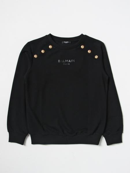 Balmain: Pullover Mädchen Balmain Kids