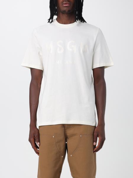 MSGM: Tシャツ メンズ MSGM