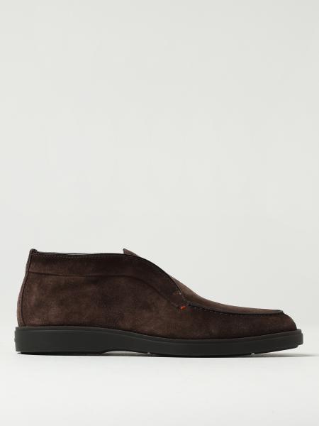 Polacchino Santoni in suede