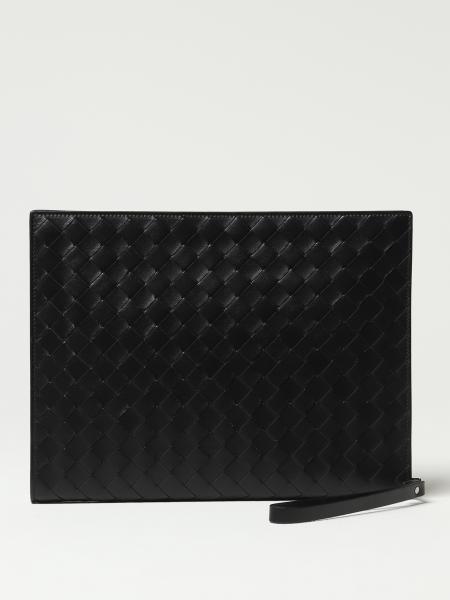 Bottega Veneta intreccio leather document holder