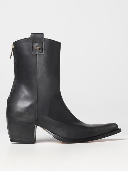 Stivaletto N°21 in pelle con zip