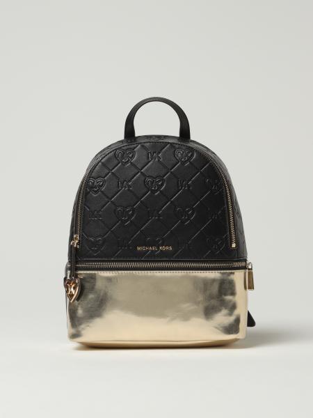 Michael Kors backpack in synthetic leather with all-over MK monogram